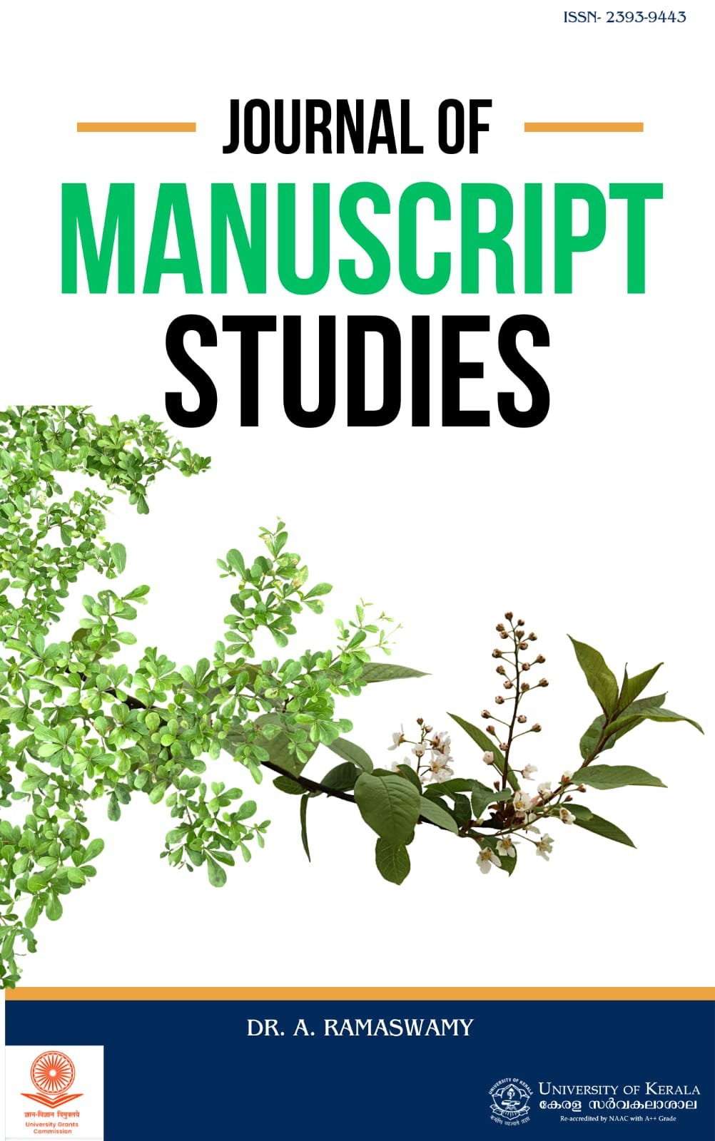 Journal of Manuscript Studies-UGC Indexed Journal