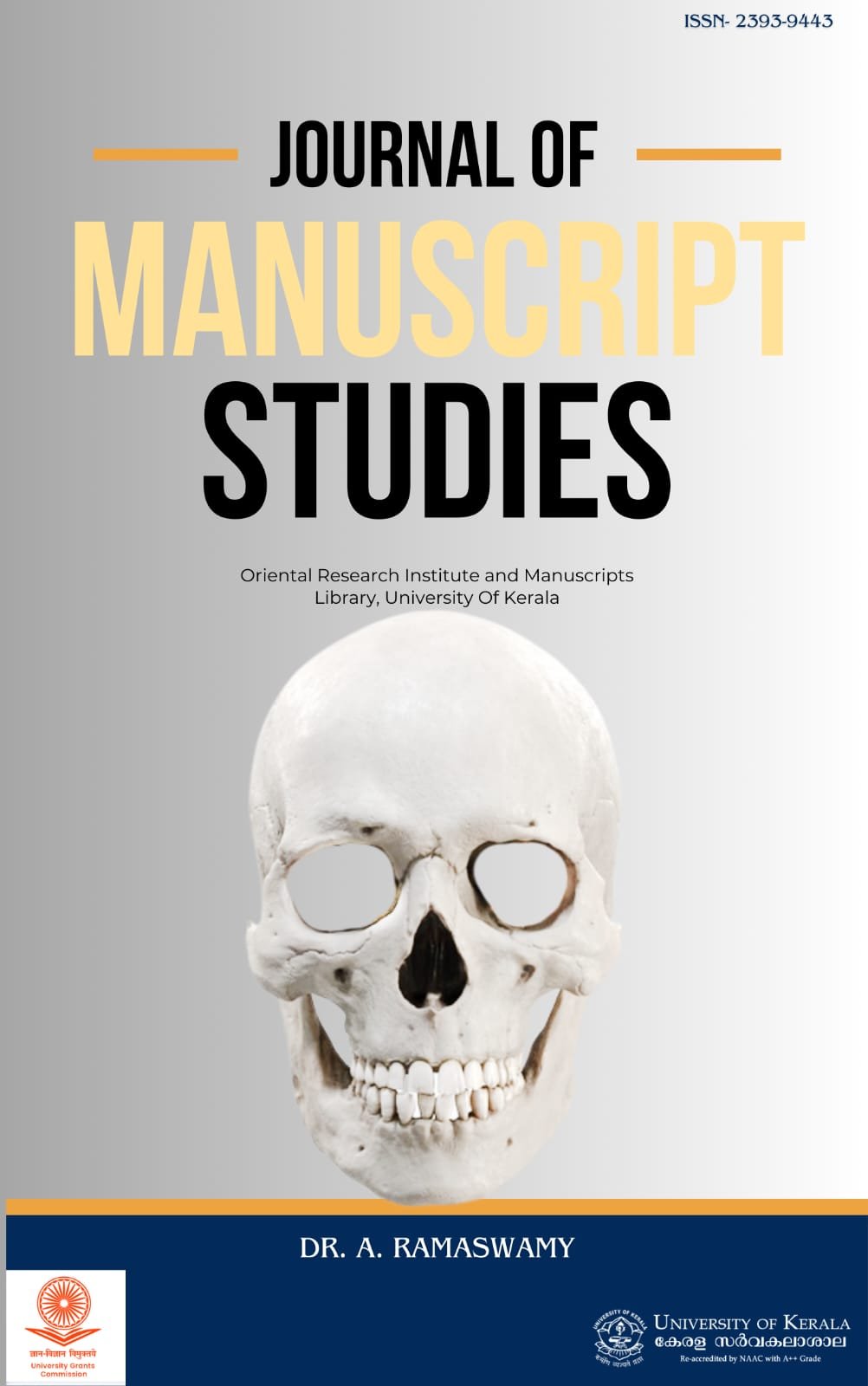 Journal of Manuscript Studies-UGC Indexed Journal