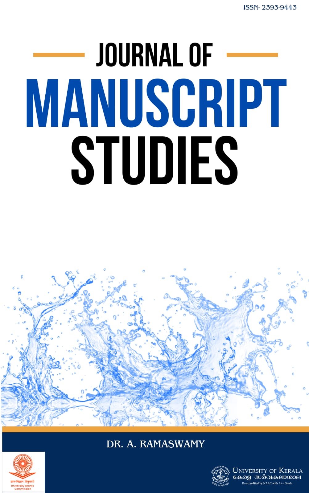 Journal of Manuscript Studies-UGC Indexed Journal