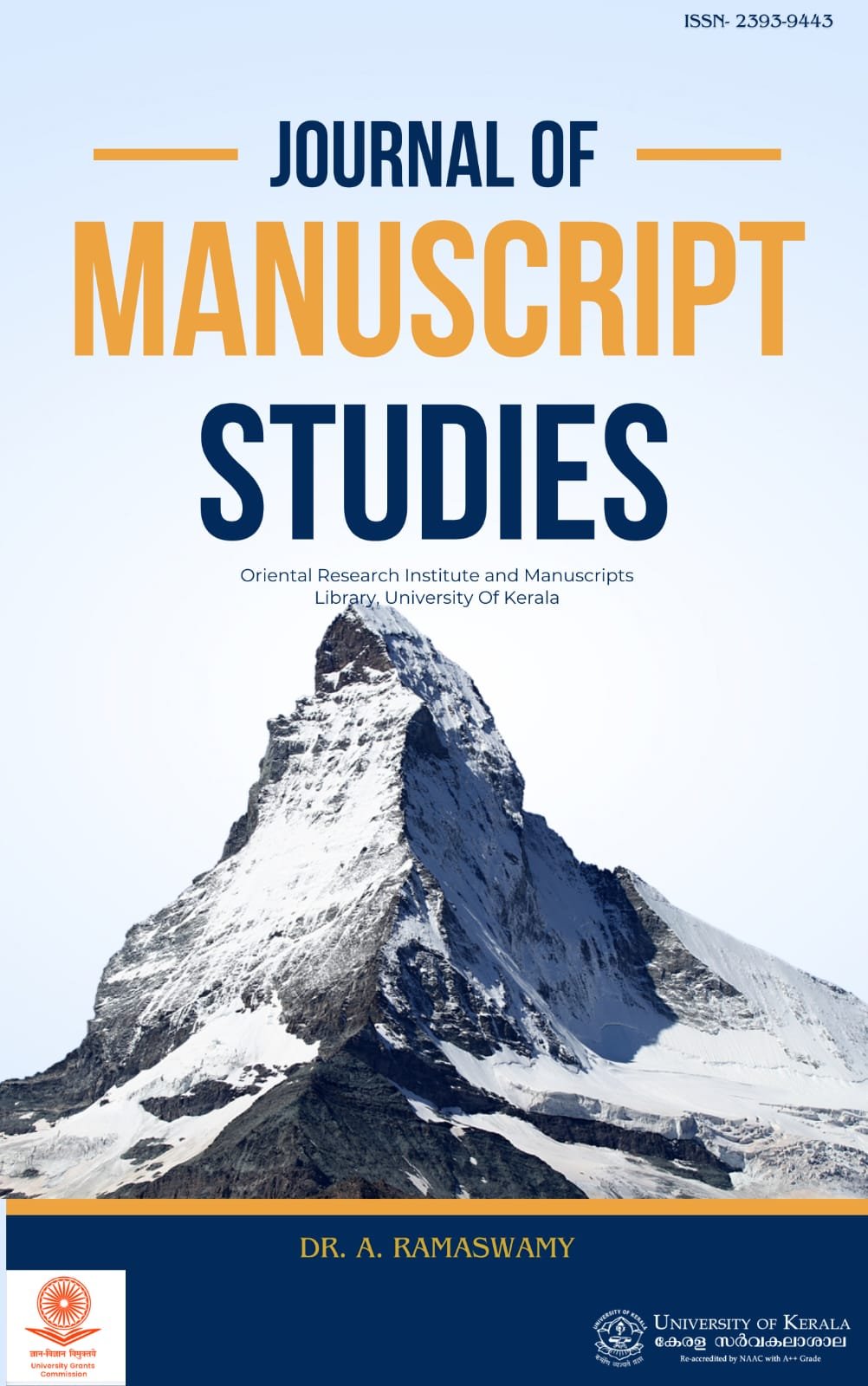 Journal Of Manuscript Studies-UGC Indexed Journal